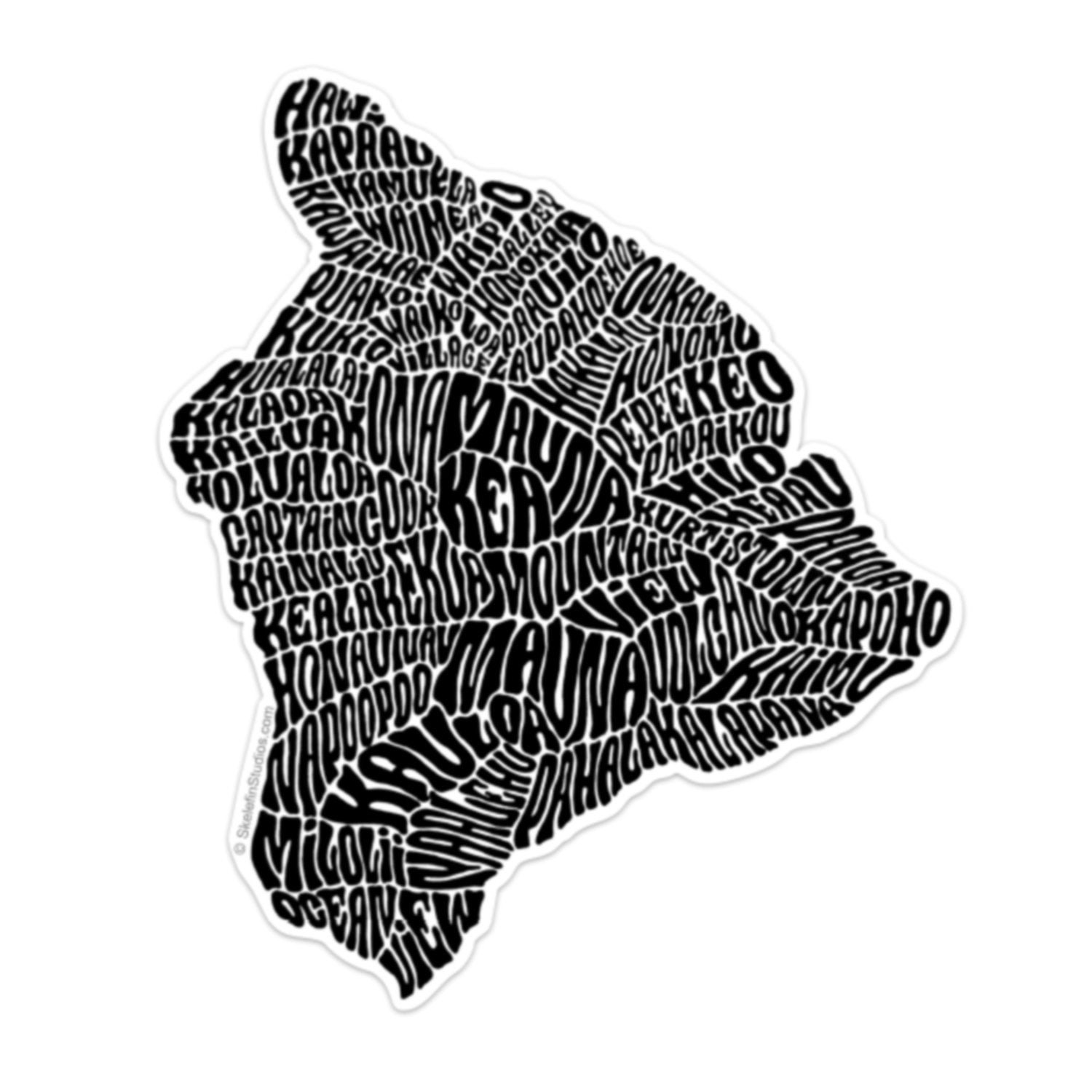 hawaiian island drawings