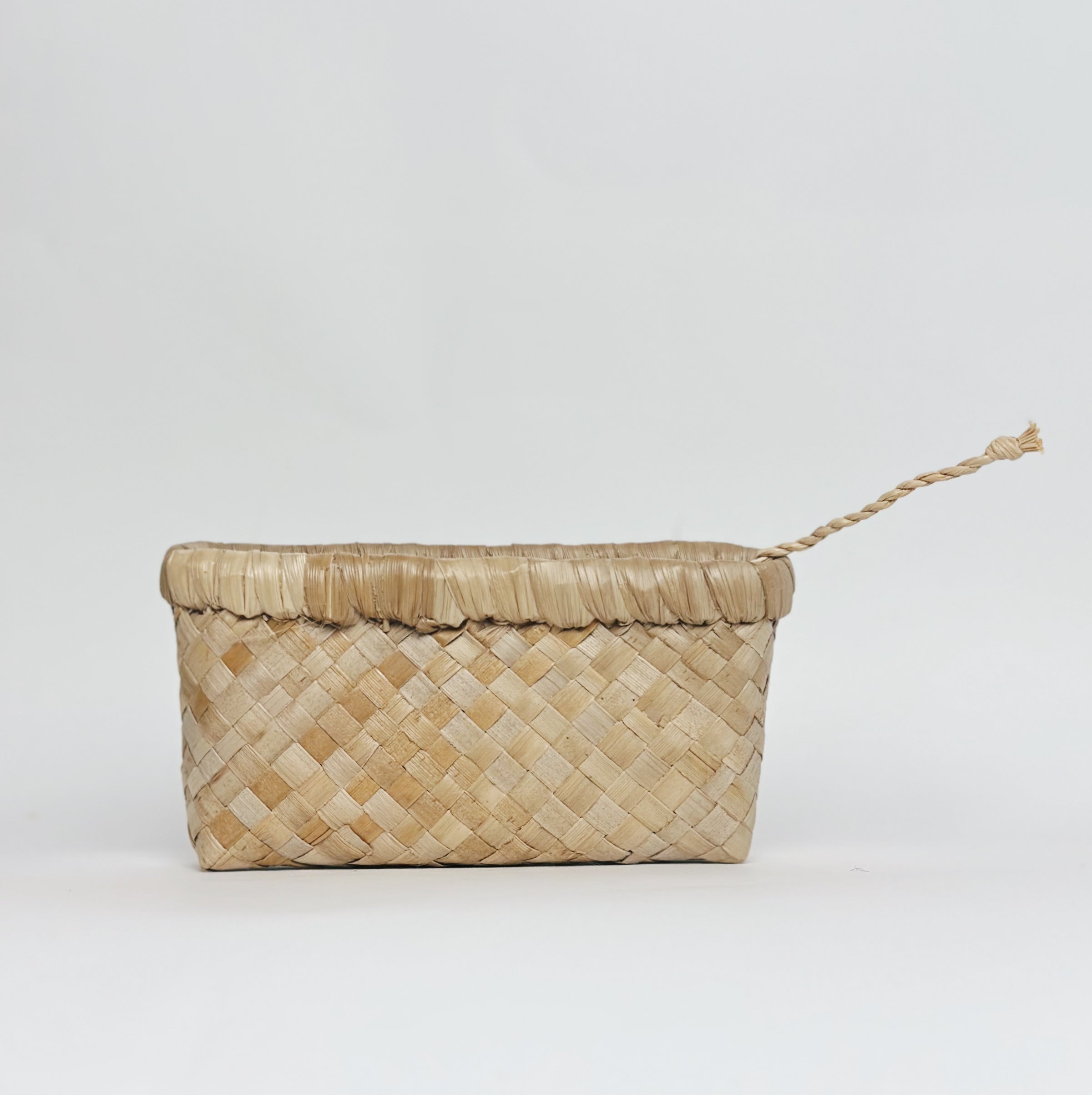 Lauhala Zip Pouch Tahiti 6x3